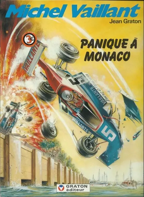 Couverture de l'album Michel Vaillant Tome 47 Panique à Monaco
