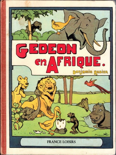 Couverture de l'album Gédéon Tome 3 Gédéon en afrique