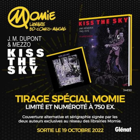 Kiss the sky Tome 1 Jimi Hendrix 1942-1970
