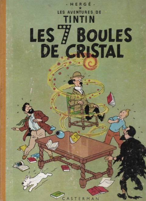 Couverture de l'album Tintin Tome 13 les 7 boules de cristal