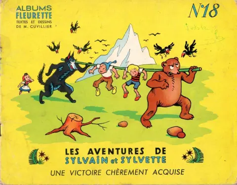 Couverture de l'album Sylvain et Sylvette Tome 18 Une victoire chèrement acquise