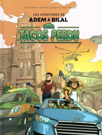 Couverture de l'album Les aventures d'Adem et Bilal 1 Le Tacos Perdu