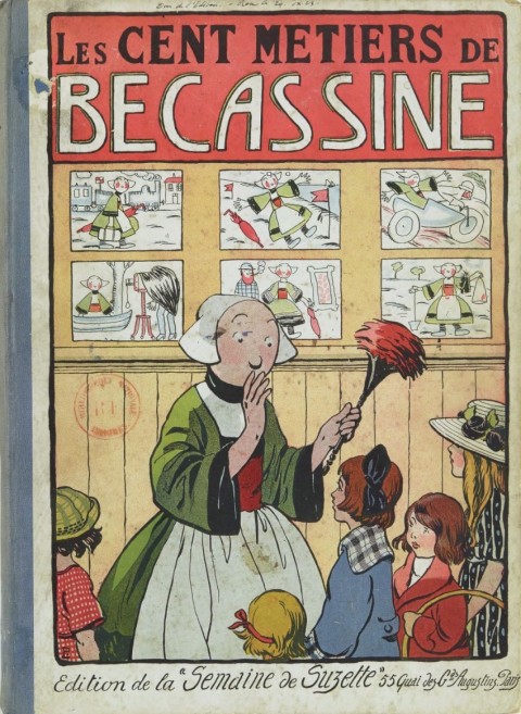 Couverture de l'album Bécassine Tome 7 Les cent métiers de Bécassine