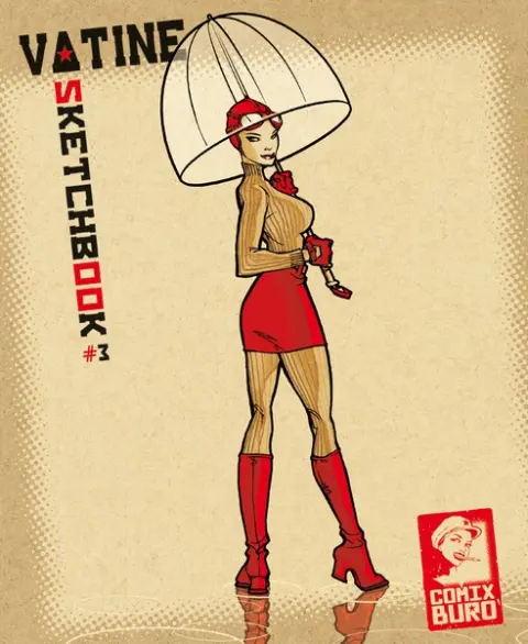 Sketchbook - Comix Buro Sketchbook Vatine #3