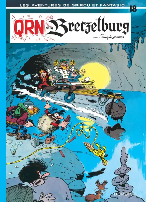 Spirou et Fantasio Tome 18 QRN sur Bretzelburg