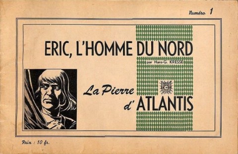 Couverture de l'album Eric, l'homme du Nord numéro 1 La pierre d'Atlantis