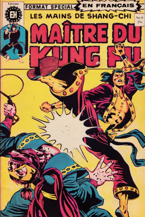 Les Mains de Shang-Chi, maître du Kung-Fu N° 9 Fleuve de mort !