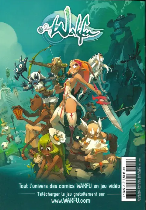 Verso de l'album Remington Tome 6 Le dofus de Calypso 2/4