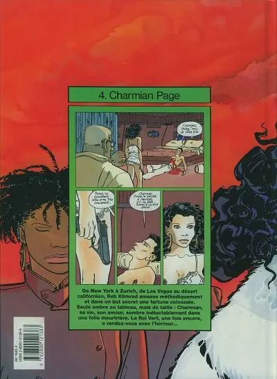 Verso de l'album Le Roi Vert Tome 4 Charmian Page