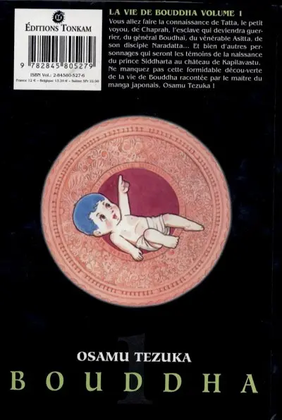 Verso de l'album Bouddha - La Vie de Bouddha Tome 1 Kapilavatsu