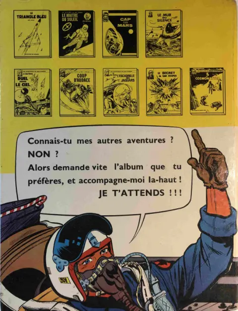 Verso de l'album Les aventures de Dan Cooper Tome 6 Coup d'audace