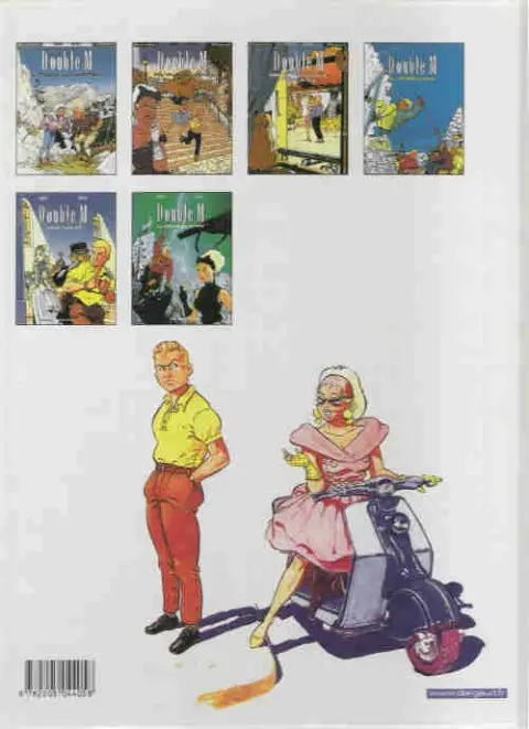 Verso de l'album Double M Tome 5 Faux témoin