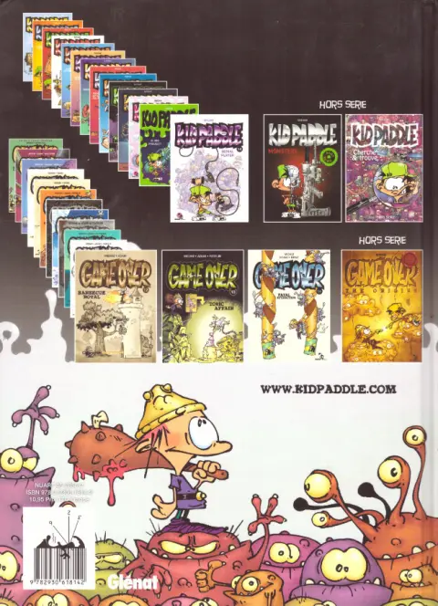 Verso de l'album Game over Tome 7 Only for your eyes