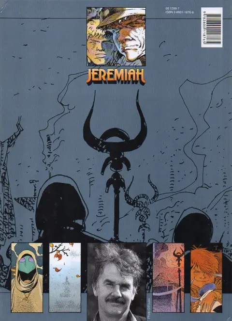 Verso de l'album Jeremiah Tome 6 La secte