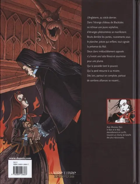 Verso de l'album Monsieur Noir Intégrale