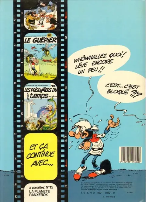 Verso de l'album Les Petits hommes Tome 3 Les guerriers du passé