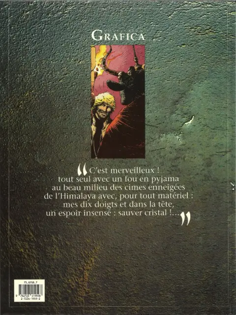 Verso de l'album Pharaon Tome 2 Le cerveau de glace
