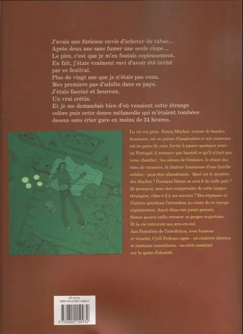 Verso de l'album Portugal
