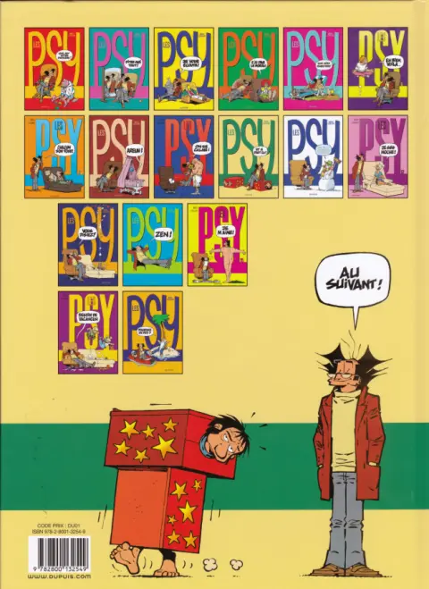 Verso de l'album Les Psy Tome 10 Et à part ça ?