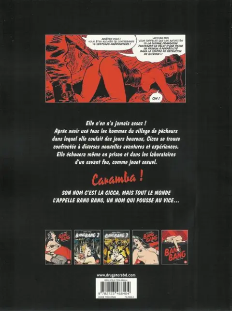 Verso de l'album Bang Bang Tome 4 Prison de femmes