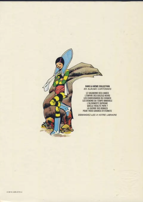 Verso de l'album Le Vagabond des Limbes Tome 2 L'empire des soleils noirs