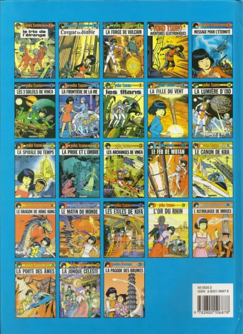 Verso de l'album Yoko Tsuno Tome 10 La lumière d'Ixo