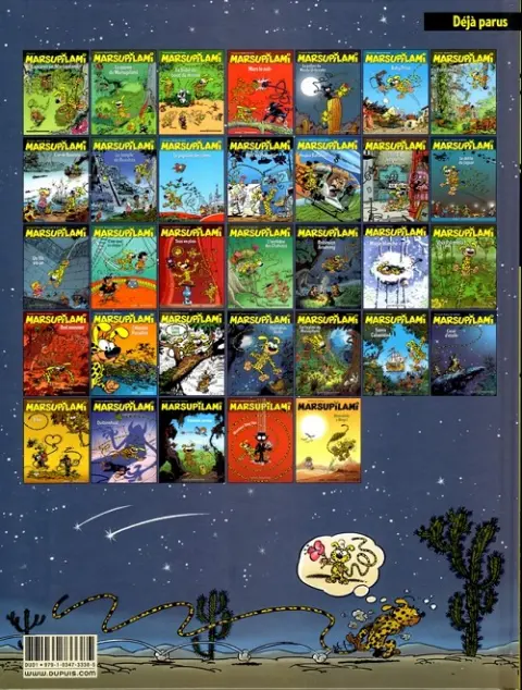 Verso de l'album Marsupilami Tome 32 Bienvenido a Bingo !