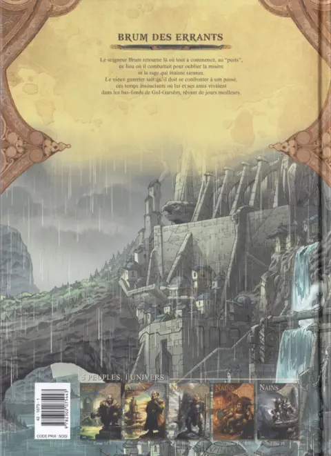 Verso de l'album Nains Tome 14 Brum des Errants