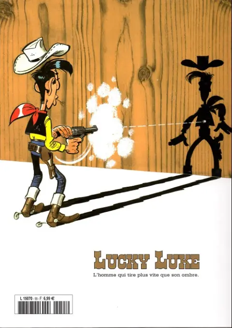 Verso de l'album Lucky Luke La collection Tome 55 La caravane