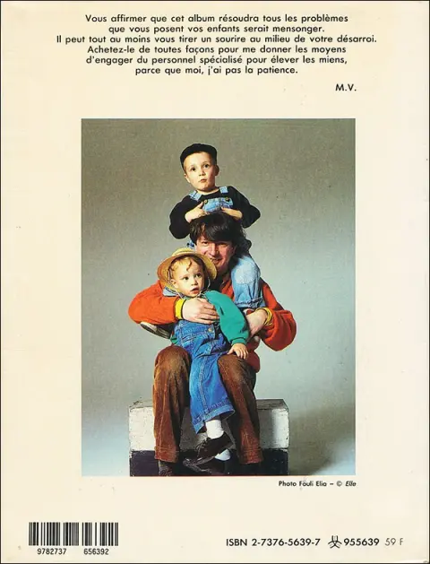 Verso de l'album Bêtes, sales et mal élevés