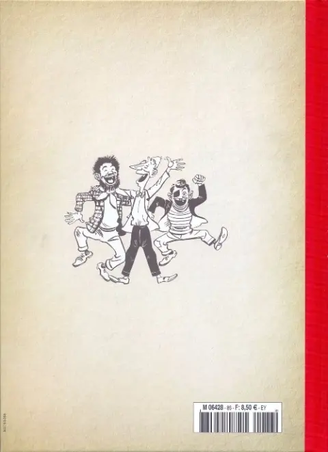 Verso de l'album Les Pieds Nickelés - La collection Tome 87 Les Pieds Nickelés en Amérique