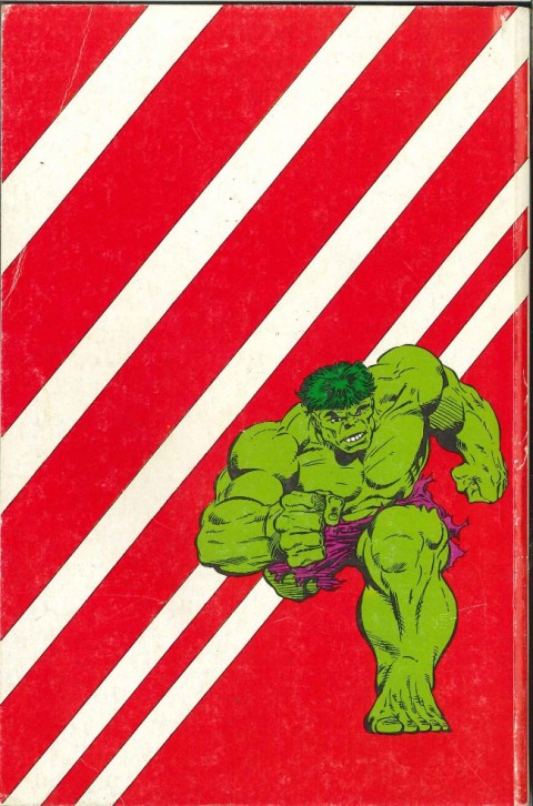 Verso de l'album Hulk Album N° 9