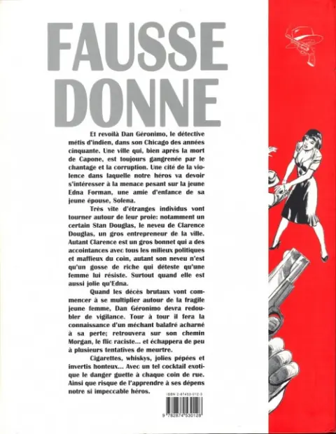 Verso de l'album Tom Drake Tome 4 Fausse Donne