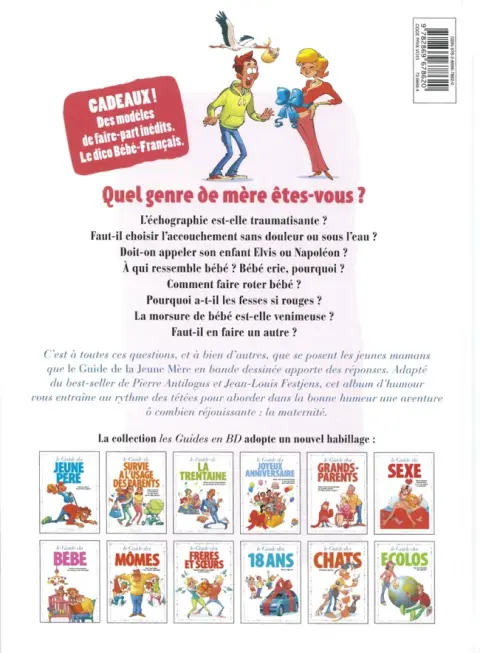 Verso de l'album Le Guide Tome 17 Le guide de la jeune mère