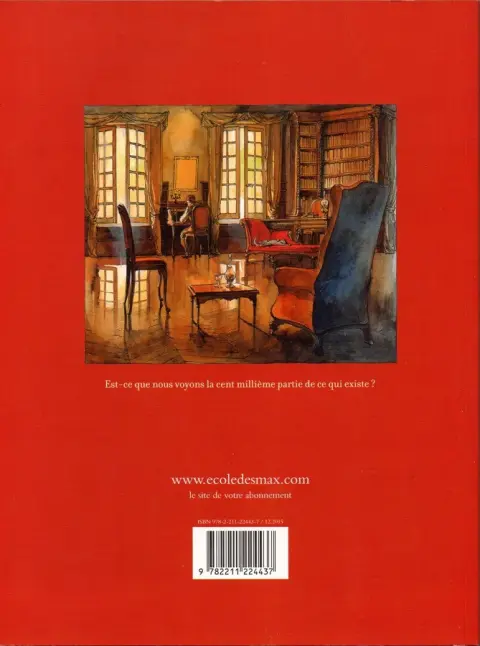 Verso de l'album Le Horla