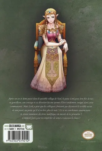Verso de l'album The Legend of Zelda - Twilight Princess 7