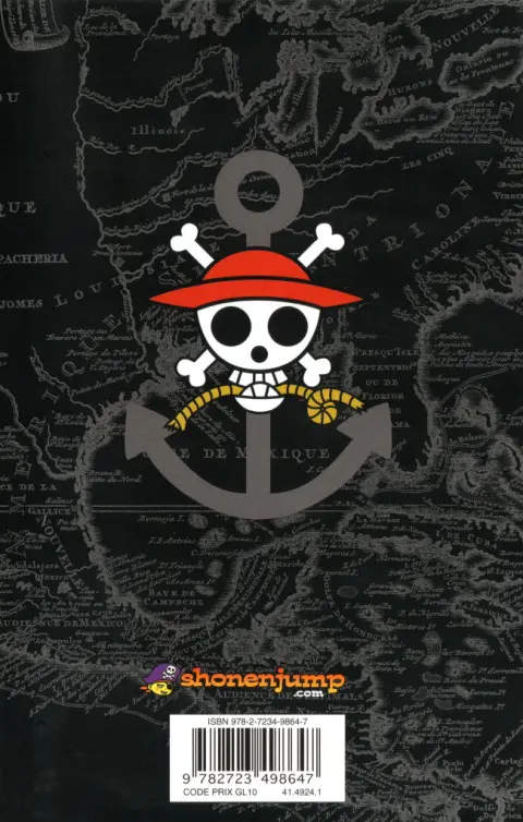 Verso de l'album One Piece Tome 36 Justice N°9