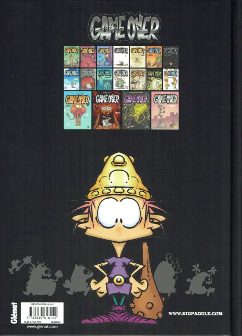 Verso de l'album Game over Tome 7 Only for your eyes
