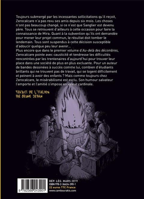 Verso de l'album Au-delà des décombres Tome 2 Six mois plus tard