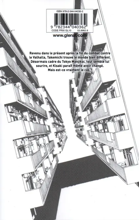 Verso de l'album Tokyo Revengers 9