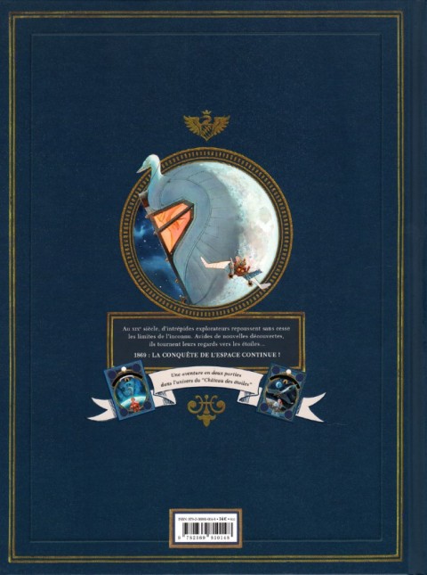 Verso de l'album Le Château des étoiles Vol. II 1869 : La Conquête de l'espace