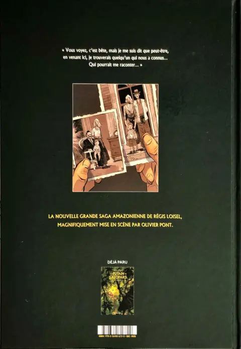 Verso de l'album Un putain de Salopard Tome 1 Isabel