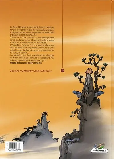 Verso de l'album Chinn Tome 1 Les bambous de la sagesse