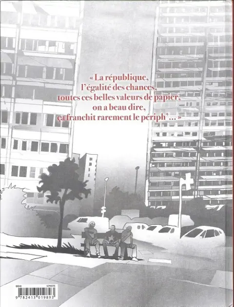 Verso de l'album La part du ghetto