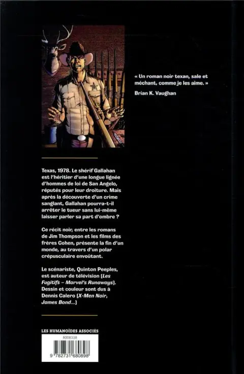 Verso de l'album The Big Country
