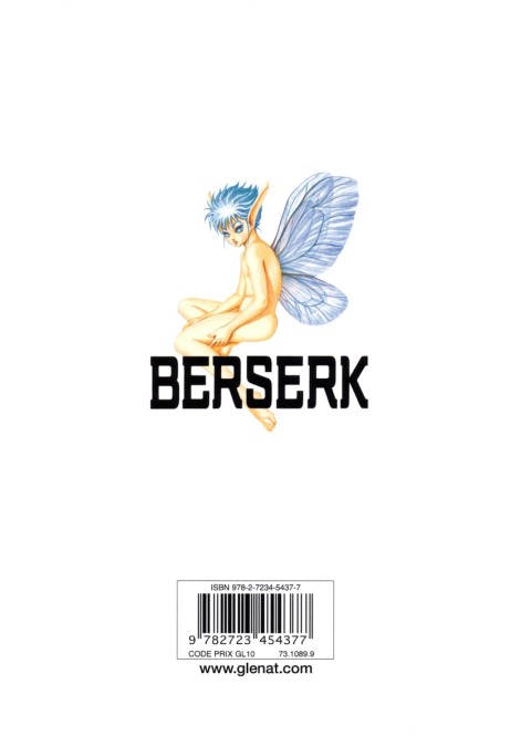 Verso de l'album Berserk 14