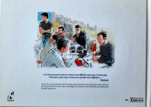 Verso de l'album Refuge(s)