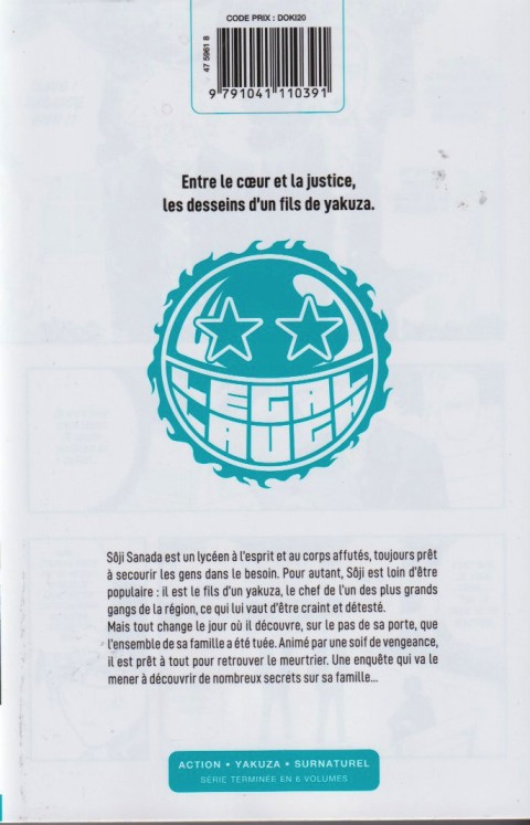 Verso de l'album BraveBell 01