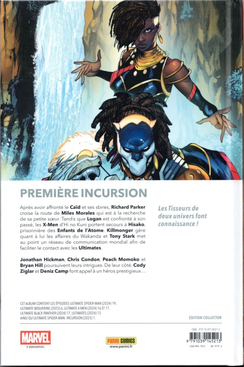 Verso de l'album Ultimate Universe 11