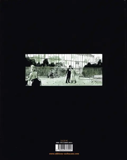 Verso de l'album Des chiens et des loups
